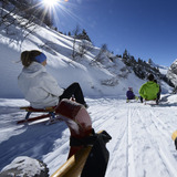 Percorso slittino Cappella Zerfreila; Foto: Robert Bösch