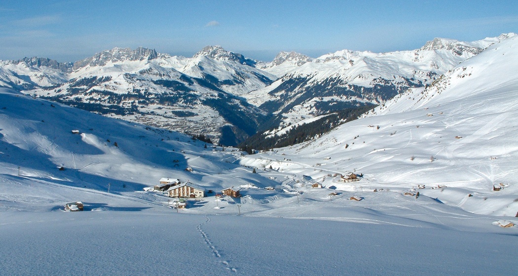 Herrlicher Blick in den Rätikon
