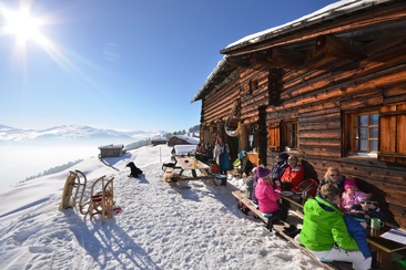 La Bodähütte si trova in una posizione soleggiata e panoramica