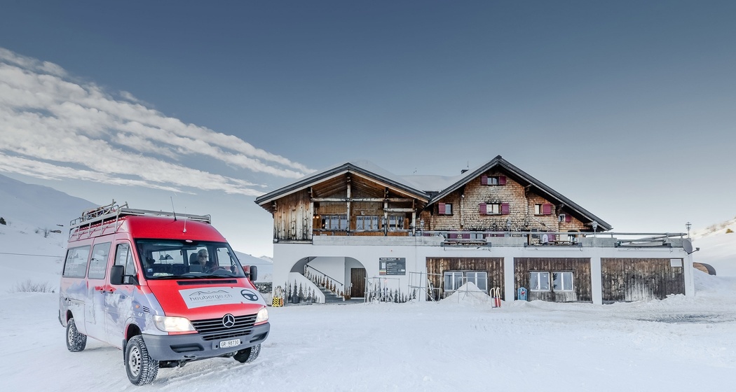 Das Berghaus Heuberge in den Fideriser Heubergen