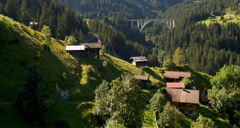 Viadukt Langwies
