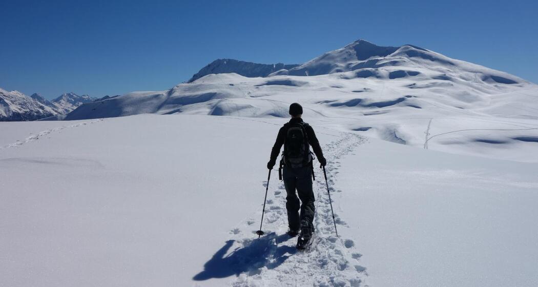 Unterwegs vom Dreibündenstein Richtung Windegga/Pr