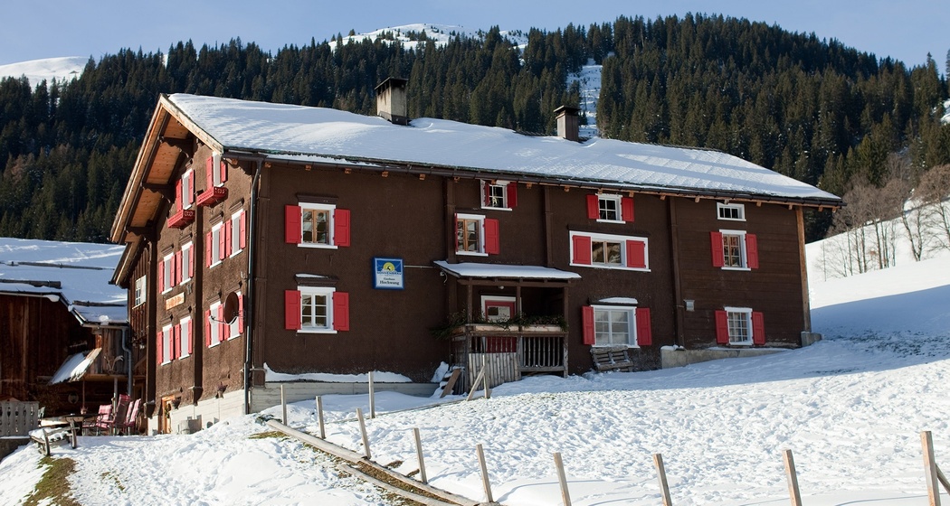 Mitten im Winterwunderland von Furna.