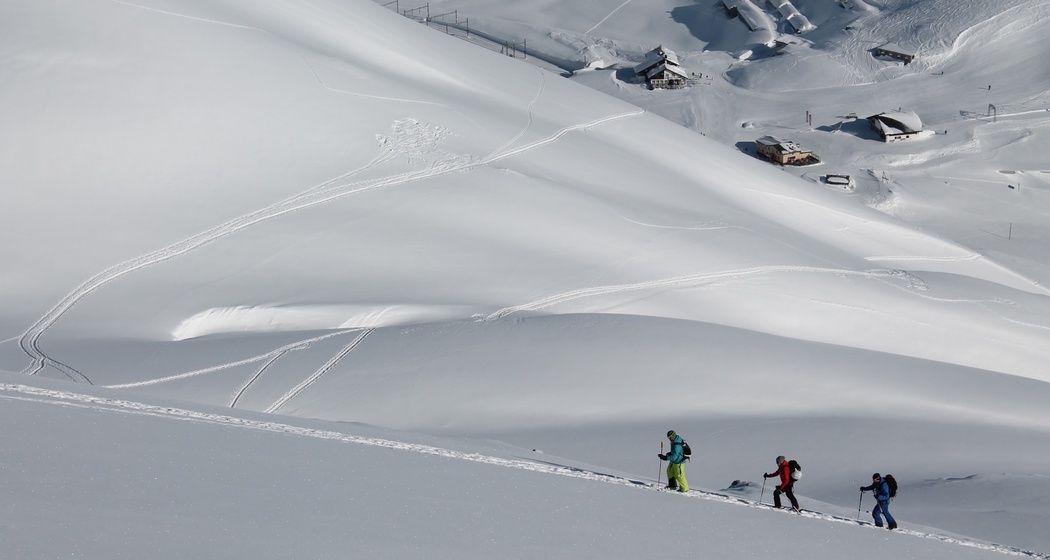 Aufstieg vom Oberalppass her