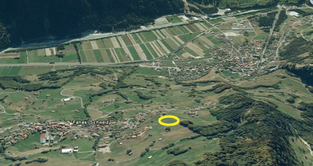 Gleitschirm Fluggebiet Startplatz Fanas (oua_21372722_image)