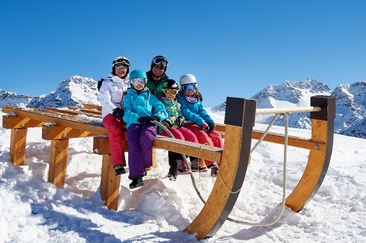 Toboggan run at the Kulm gondola lift