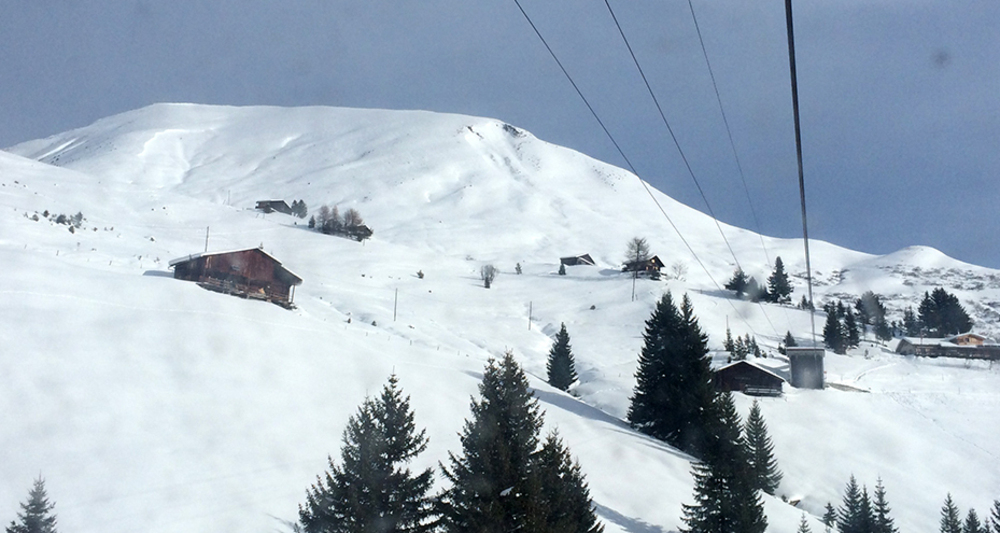 Mit der Seilbahn gehts hoch hinaus!