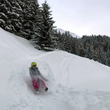 Spass für Gross und Klein mit Bob oder Schlitten