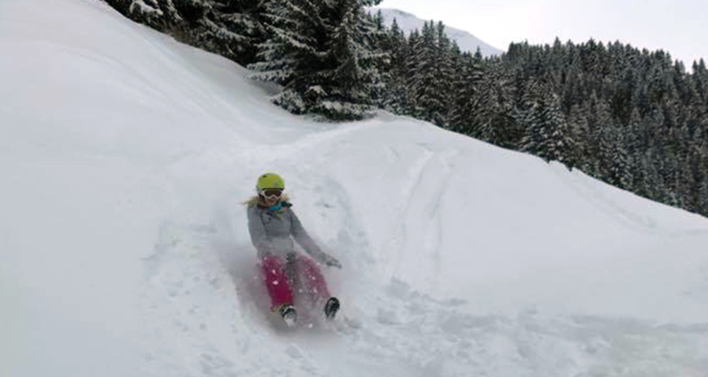Spass für Gross und Klein mit Bob oder Schlitten