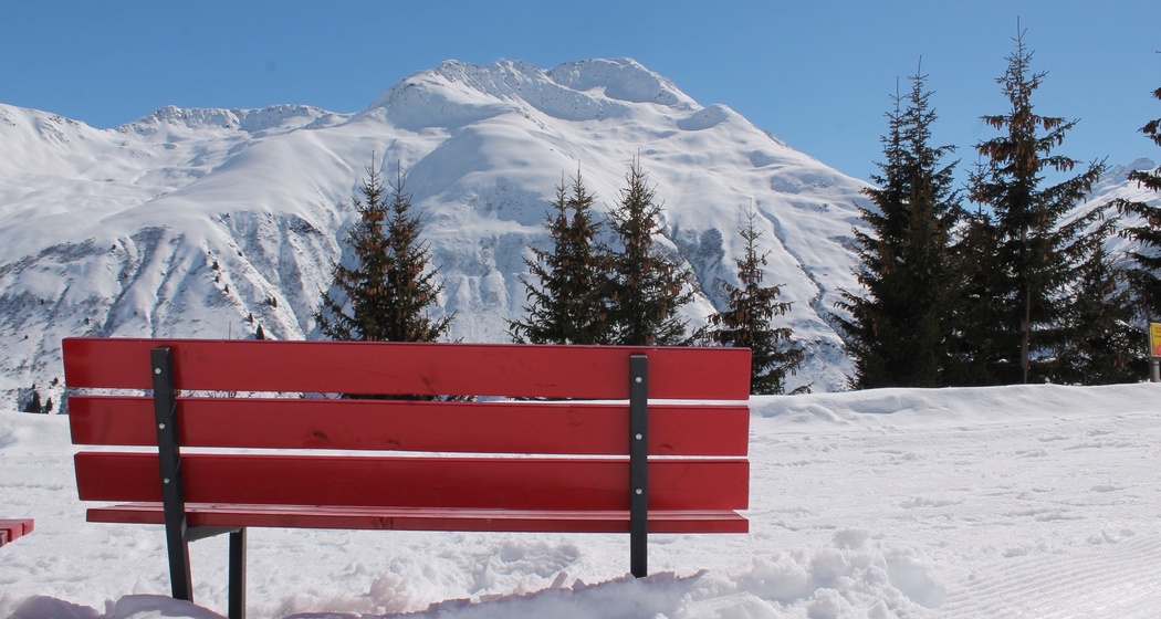 Kurze Pause mit Aussicht