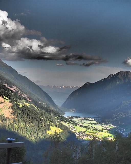 Sicht auf Val Poschiavo