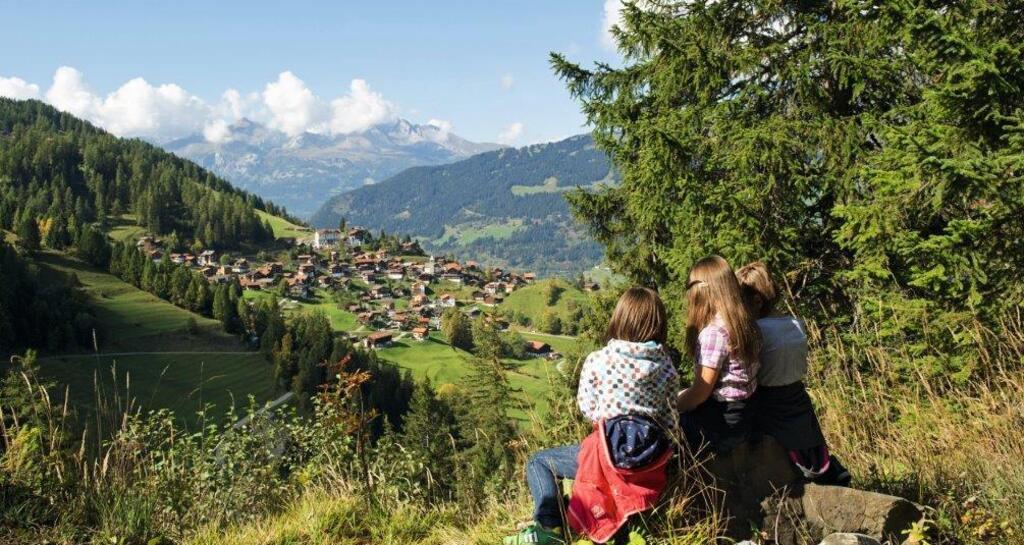 Aussicht von Tschiertschen