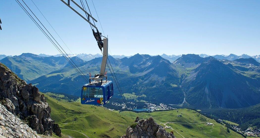 Speichersee vom Weisshorngipfel