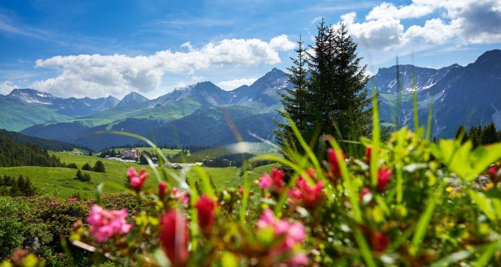 Die Aussicht von der Mittelstation