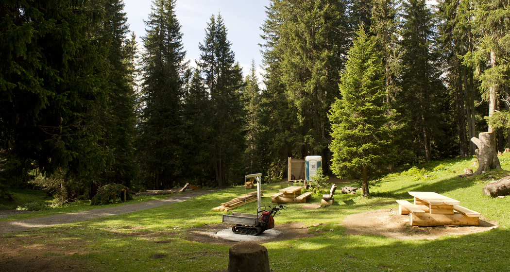 Der Spielplatz auf dem Eichhörnliweg