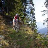 Haut au-dessus de la vallée