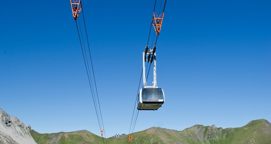 Die Urdenbahn liegt direkt neben der Bergstation des Hörnli-Express
