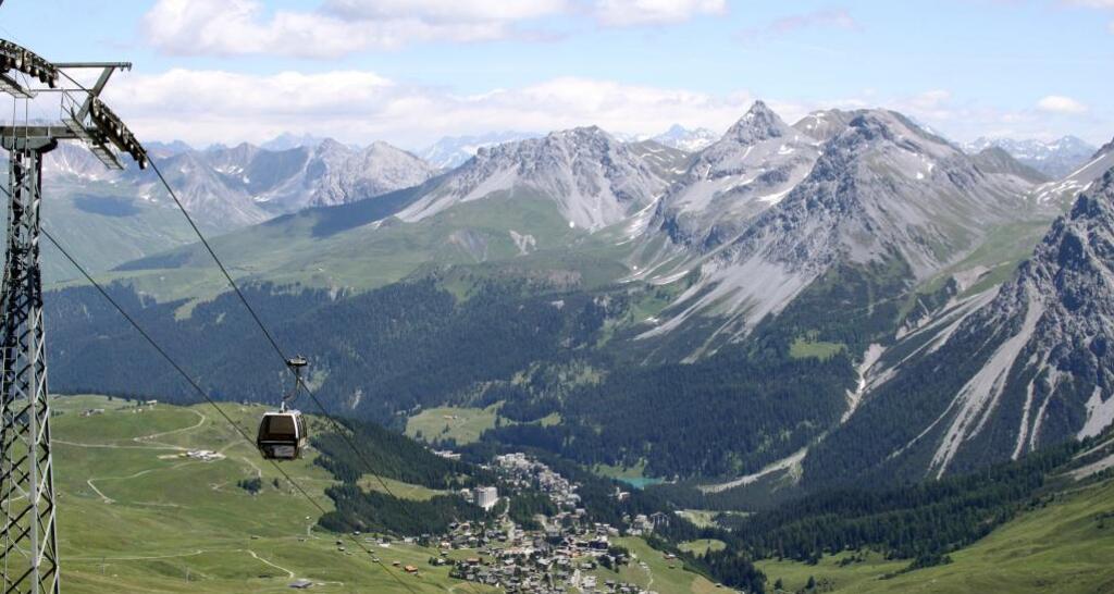 Die Aussicht vom Hörnli aufs Dorf