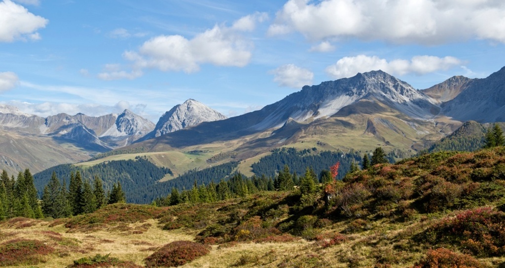 Aussicht vom Rot Tritt