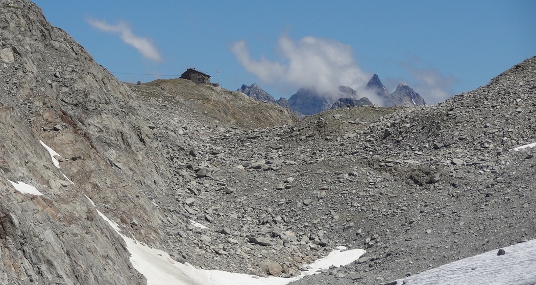 Letzter Aufstieg von Osten her