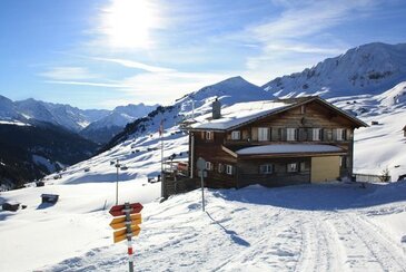 Berggasthaus Strassberg im Winter