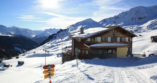 Berggasthaus Strassberg im Winter