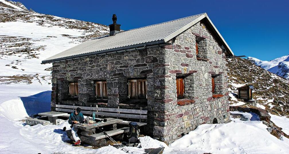 Ramozhütte im Winter