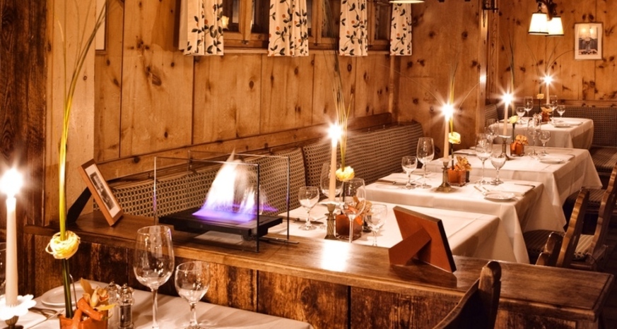 Das Innere der Stüva Cuolm