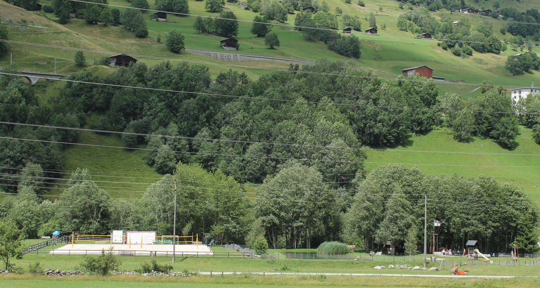 Es hat viel Platz rundherum