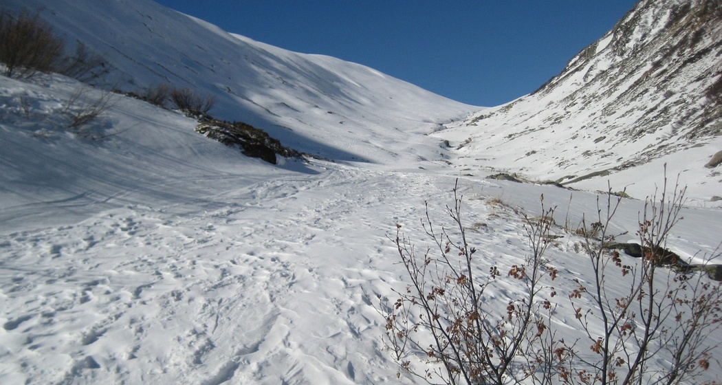 Val Termine Richtung Passo dell`uomo