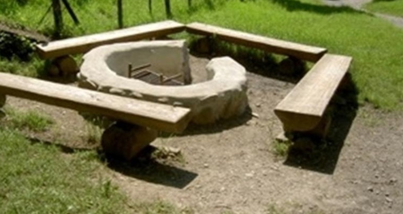 Feuerstelle Schloss Sargans