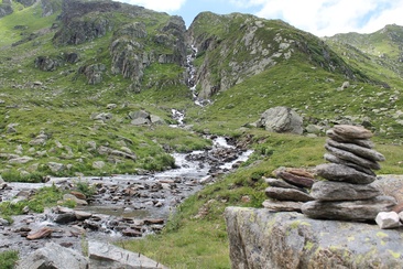 Plidutscha-der Rhein auf seinen ersten Metern