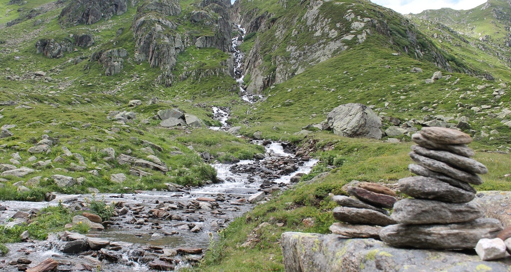 Plidutscha-der Rhein auf seinen ersten Metern