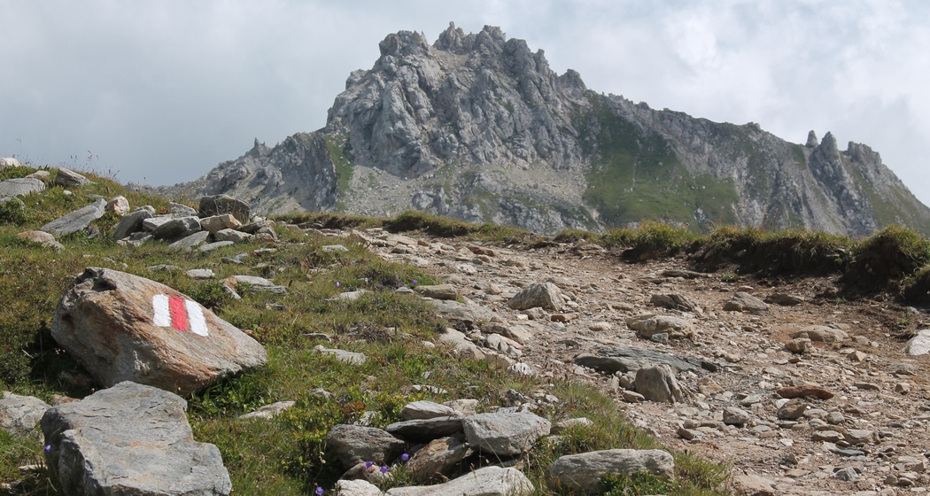 Hinter dem Pizzo delle colombe