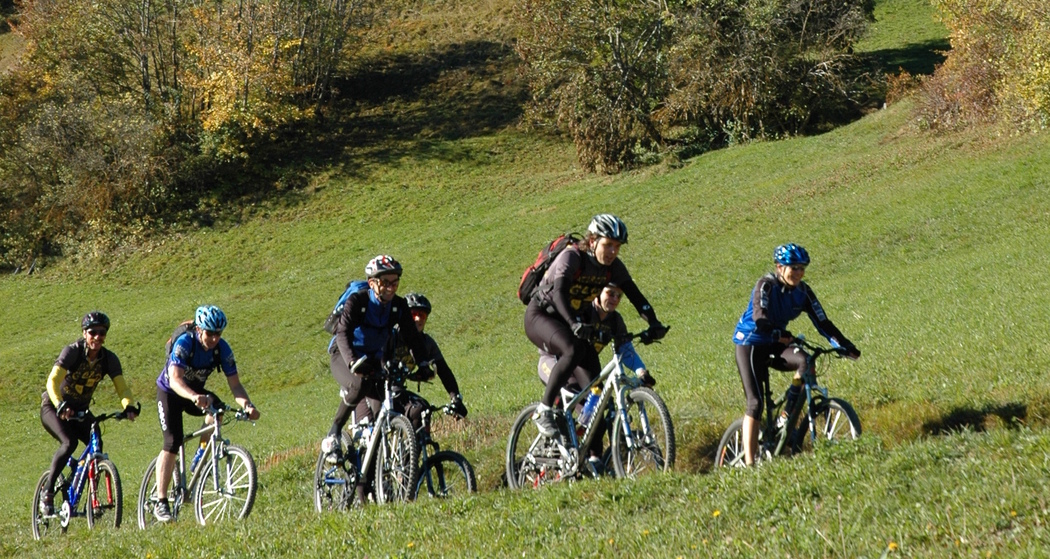 Biker am Heinzenberg