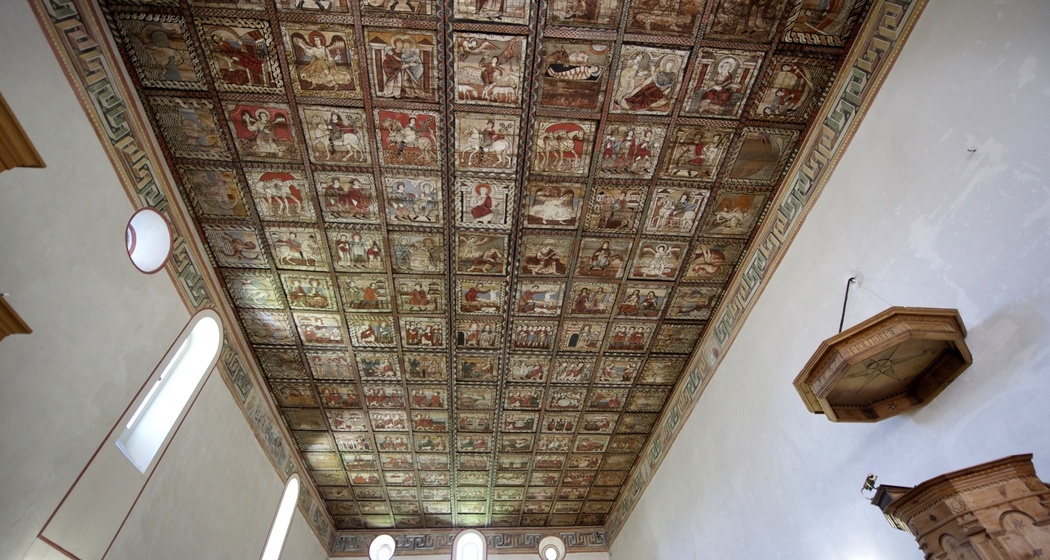 Holzdecke Kirche St. Martin in Zillis