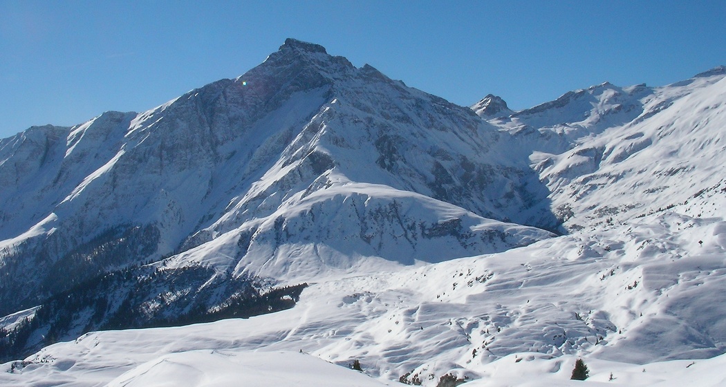 Aussicht auf Piz Beverin