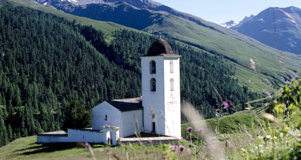 Kirche von Avers-Cresta