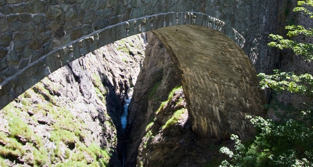 Wildener Brücke in der Viamala-Schlucht