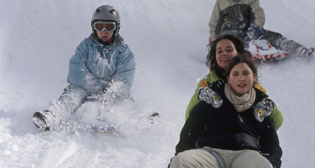 Schlittelweg Wergenstein - Casti - Donat