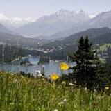 Along the Heidsee back to Lenzerheide