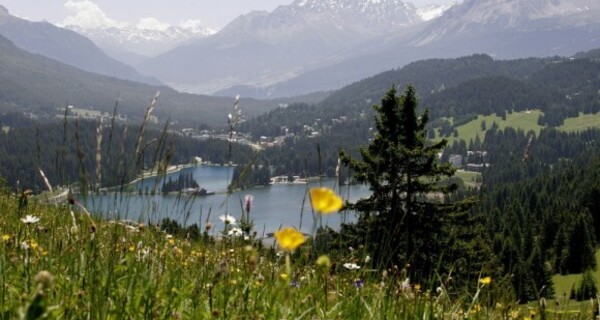 Entlang des Heidsee zurück nach Lenzerheide