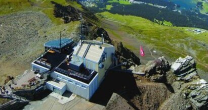 Aussicht vom Rothorn (2865 m ü.M)