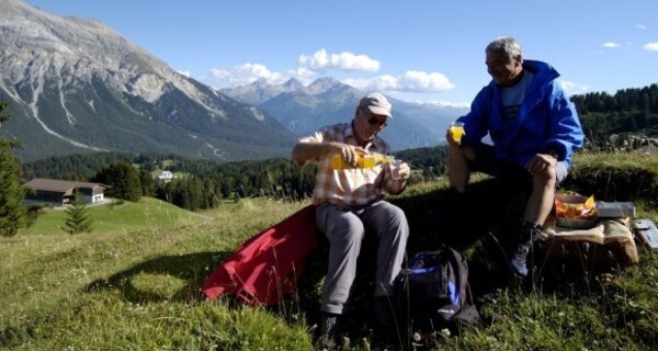 Möglichkeiten zum Rasten gibt es genügend!