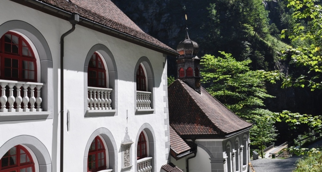 Das berühmte Alte Bad Pfäfers