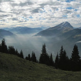 Vista mistica dal Malanser Älpli