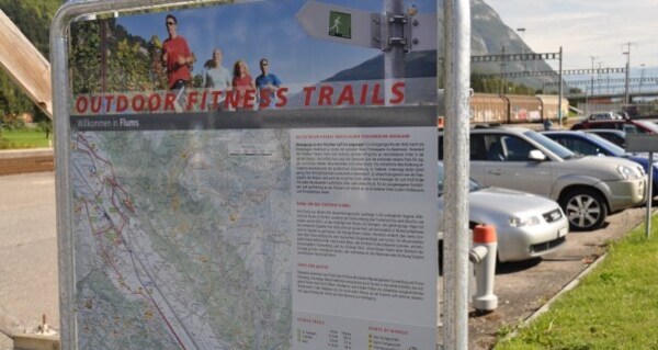 Infopoint am Bahnhof