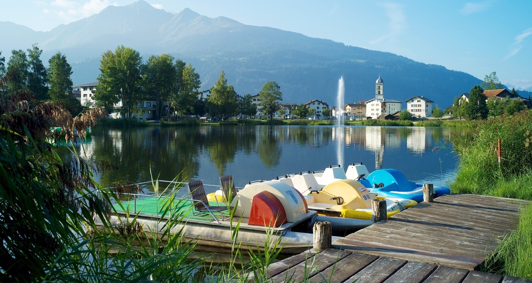 Pedalos Laaxersee