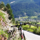 an linken Innufer ob Zernez