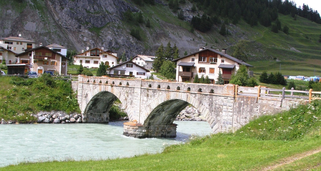 Innbrücke bei S-chanf